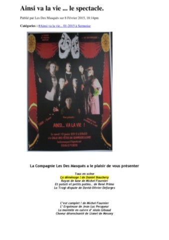 Ca déménage